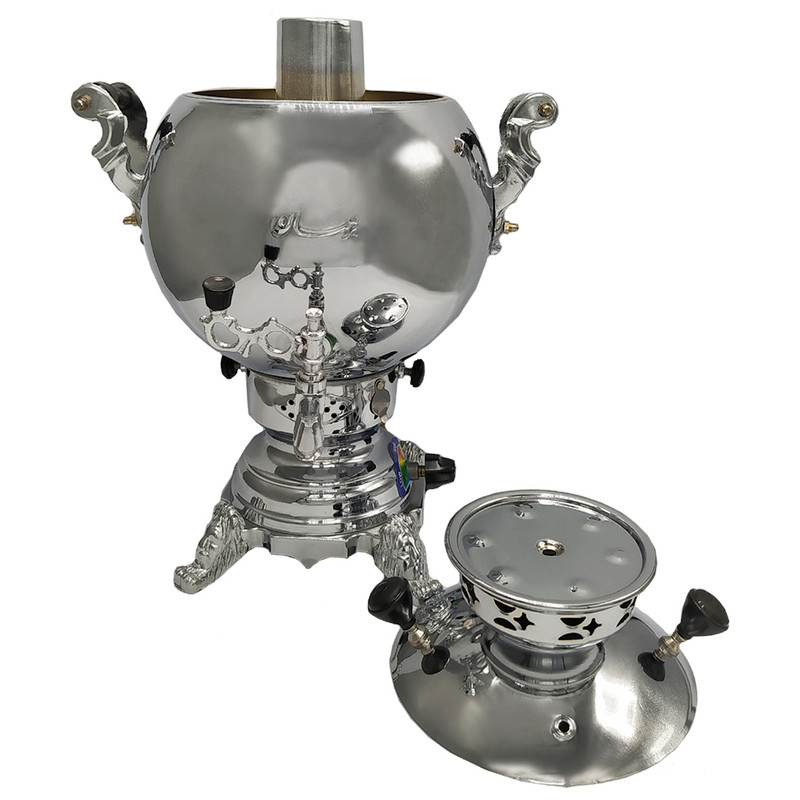 سماور گازی پژمان کد 20104 گنجایش 6 لیتر