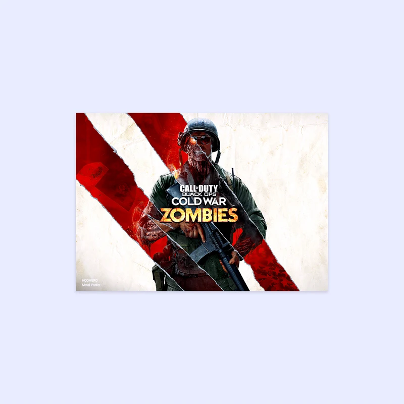 پوستر هومرو مدل فلزی طرح بازی کال اف دیوتی کد PS262