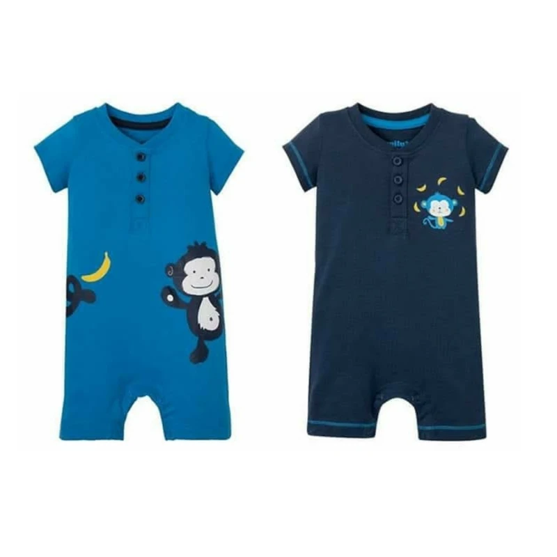 سرهمی نوزادی لوپیلو مدل Jan002 مجموعه 2 عددی