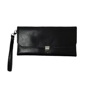 کیف دسته چک چرمی کد kpg1001