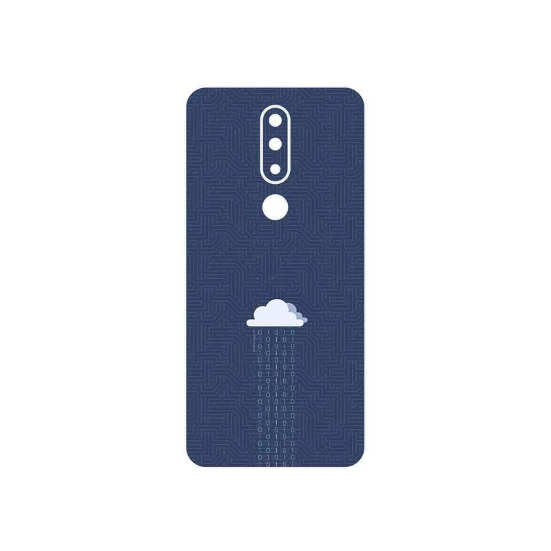 برچسب پوششی ماهوت مدل Minimal Data Cloud مناسب برای گوشی موبایل نوکیا 5.1 Plus
