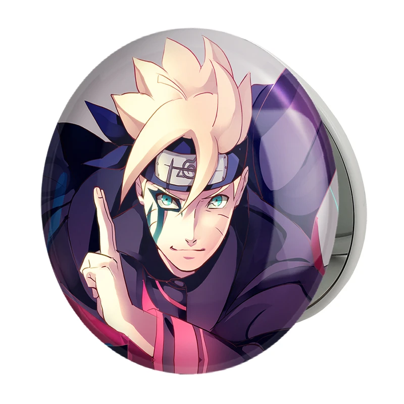 آینه جیبی خندالو طرح بوروتو انیمه بوروتو Boruto مدل تاشو کد 13121 