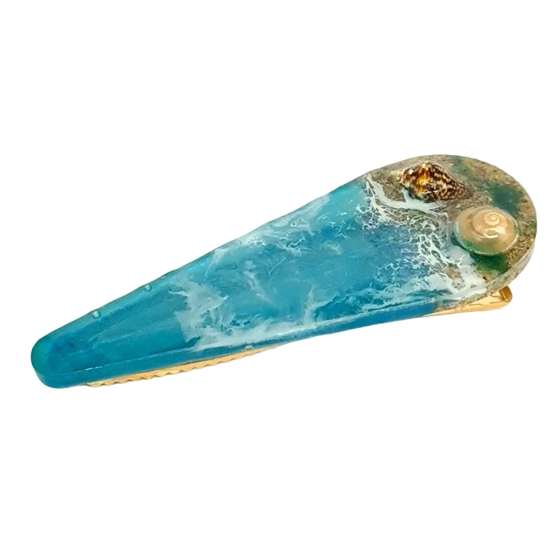 گیره مو دخترانه طرح دریا کد 04