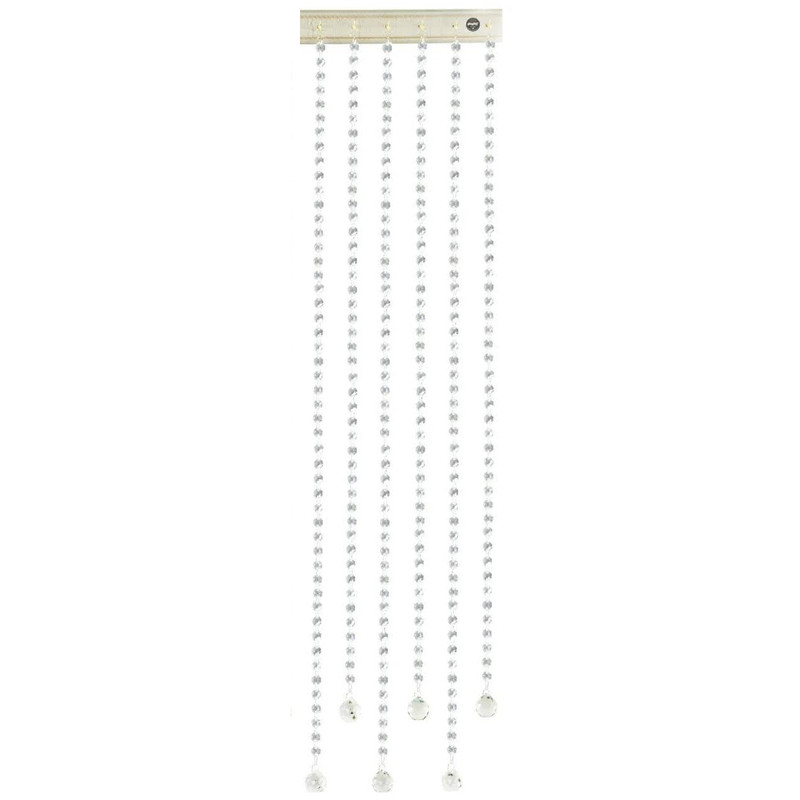 پرده آویز آریا کریستال مدل ساده سایز 30x270 سانتی متر