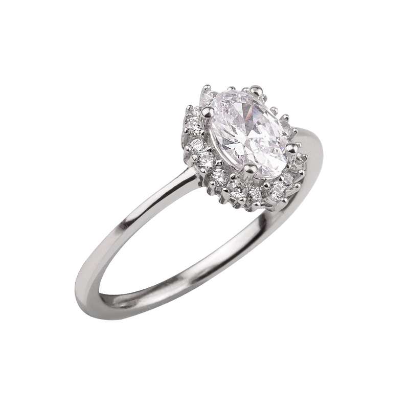 انگشتر نقره زنانه مدل 21984