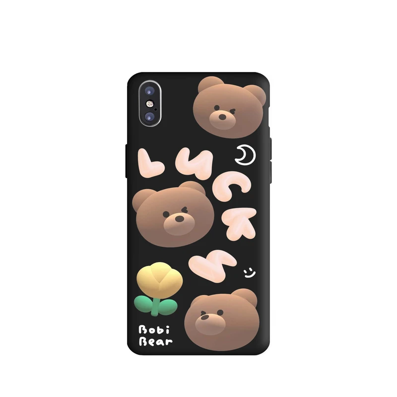 کاور طرح خرس لوسی کد f3811 مناسب برای گوشی موبایل اپل iphone X / XS