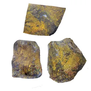 سنگ راف عقیق مدل شجر جنگلی کد g 126 مجموعه 3 عددی