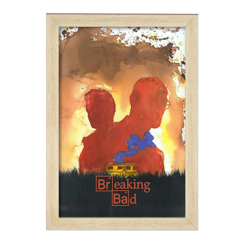 تابلو خندالو مدل بریکینگ بد (Breaking Bad) کد F11447