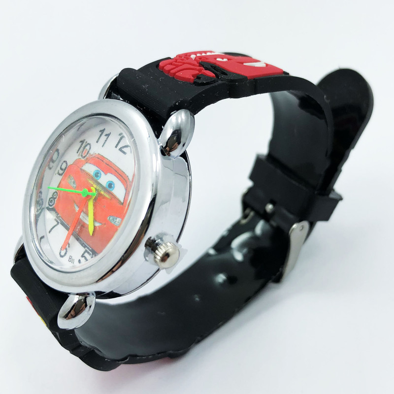 ساعت  مچی عقربه ای پسرانه مدل Cars