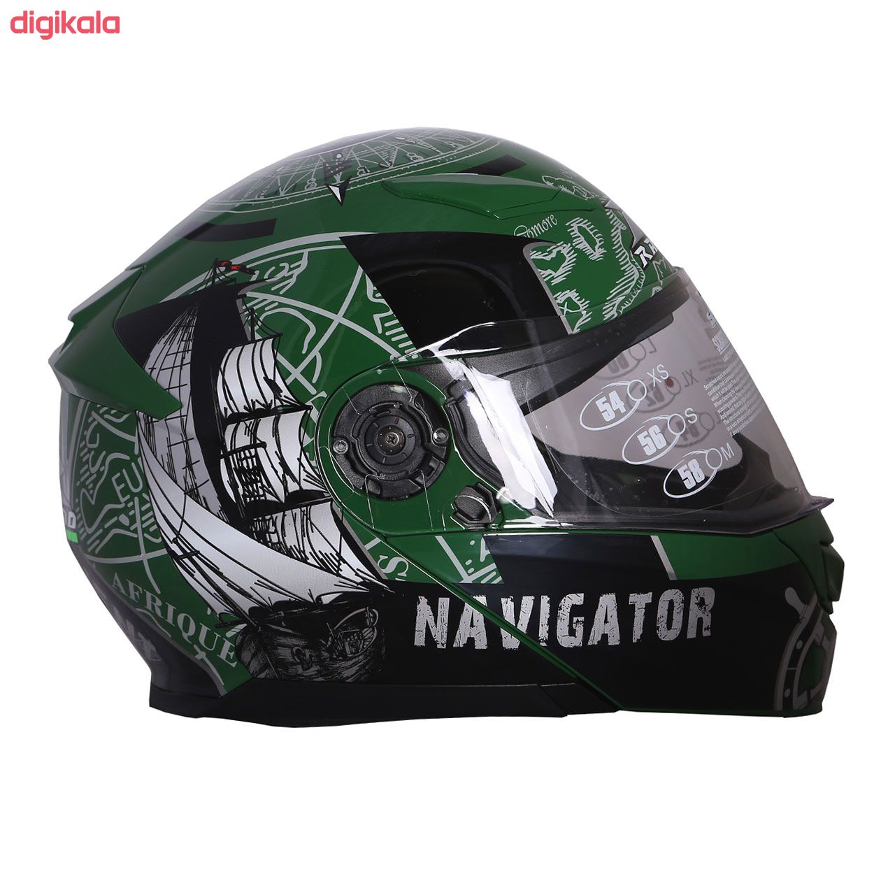 کلاه کاسکت راپیدو مدل navi-gr950 main 1 2