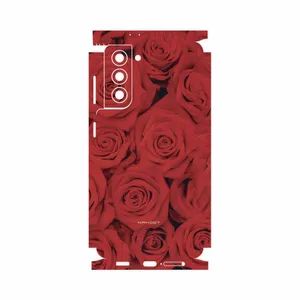 MAHOOT Red-Flower-FullSkin Cover Sticker for Samsung Galaxy S21 5G