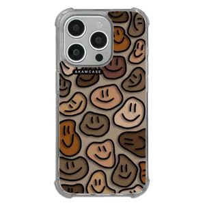 AKAM AMCWTA15PRO-HAPPY FACE10 Cover For Apple iPhone 15 Pro