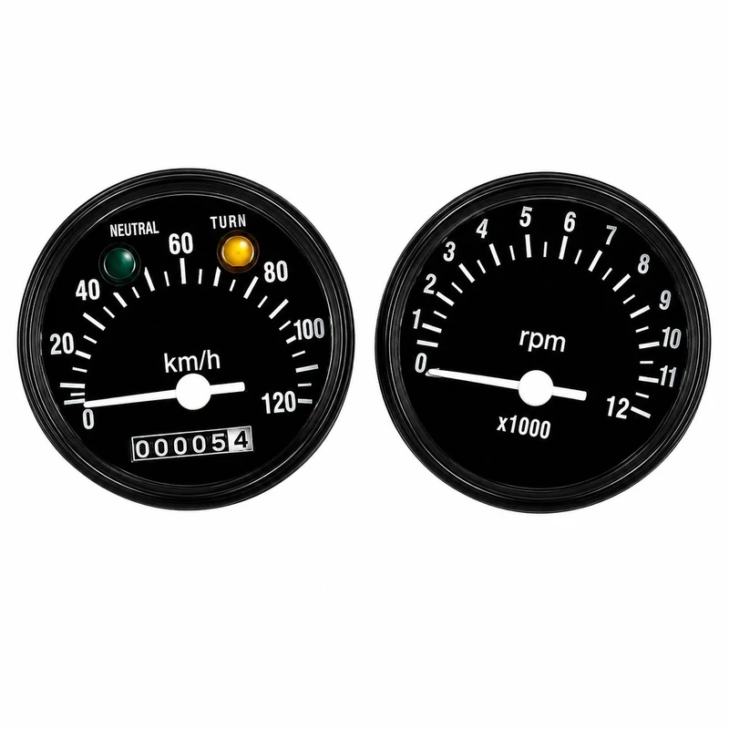 قاب کیلومتر موتور سیکلت وارون مدل دکوری کد B-67 مناسب برای هوندا CG بسته 2 عددی