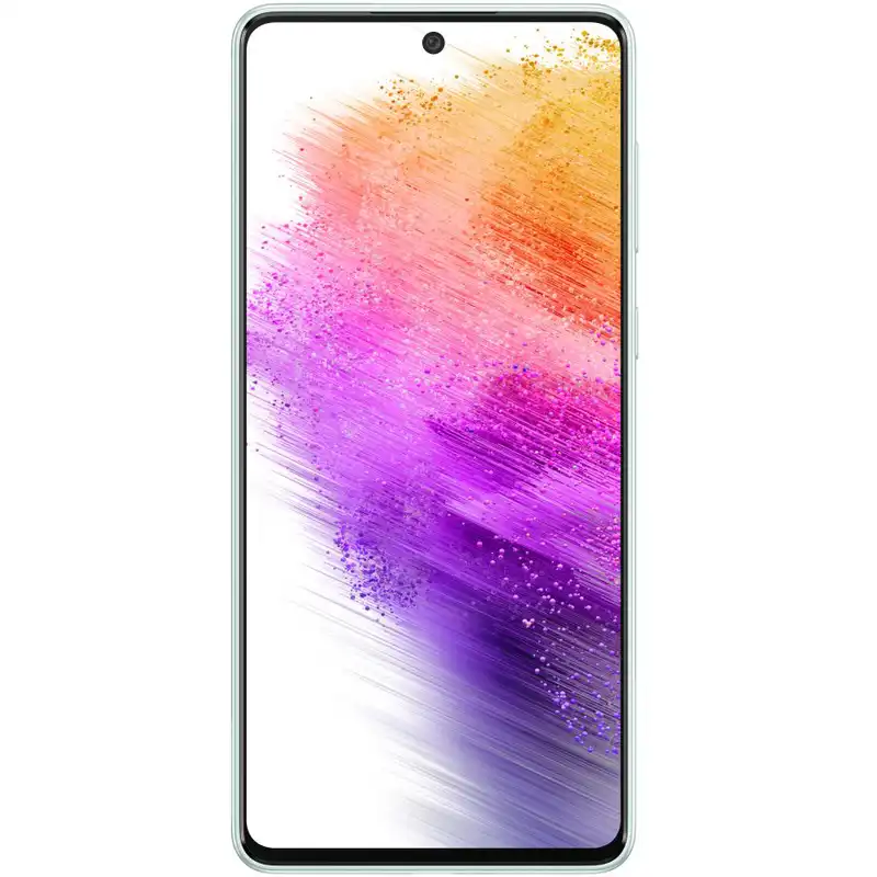 گوشی موبایل سامسونگ مدل Galaxy A73 5G دو سیم کارت ظرفیت 128 گیگابایت و رم 8 گیگابایت به همراه شارژر سامسونگ
