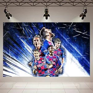 تابلو بوم طرح بازیکنان بارسلونا کد AR3230