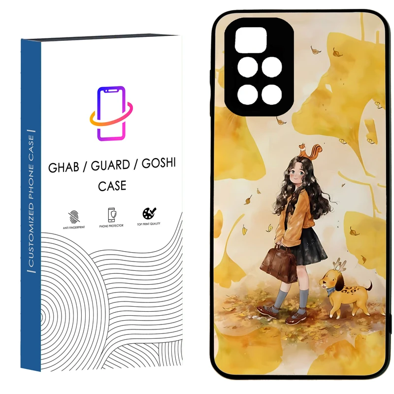 کاور قاب گارد گوشی طرح دخترانه کد 53  - TPU مناسب برای گوشی موبایل شیائومی Redmi Redmi 10 4G