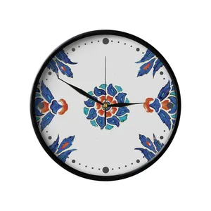 ساعت دیواری مدوپد طرح گل‌ها مدل png00022