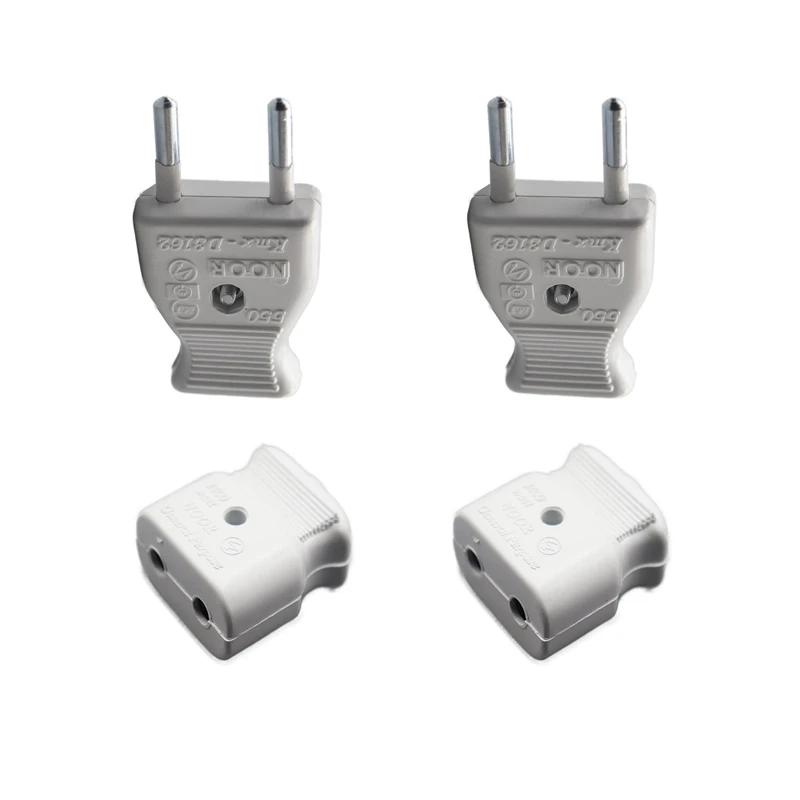 دو شاخه و مادگی مدل KA-02 بسته 4 عددی