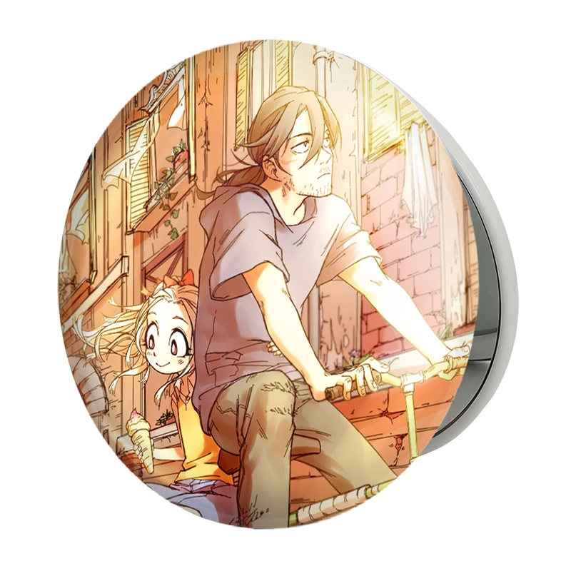 آینه جیبی خندالو طرح ایزاوا و اری انیمه آکادمی قهرمان من مدل تاشو کد 11563 