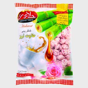 شکر پنیر طبیعی گل محمدی حلاوت تبریز - 350 گرم