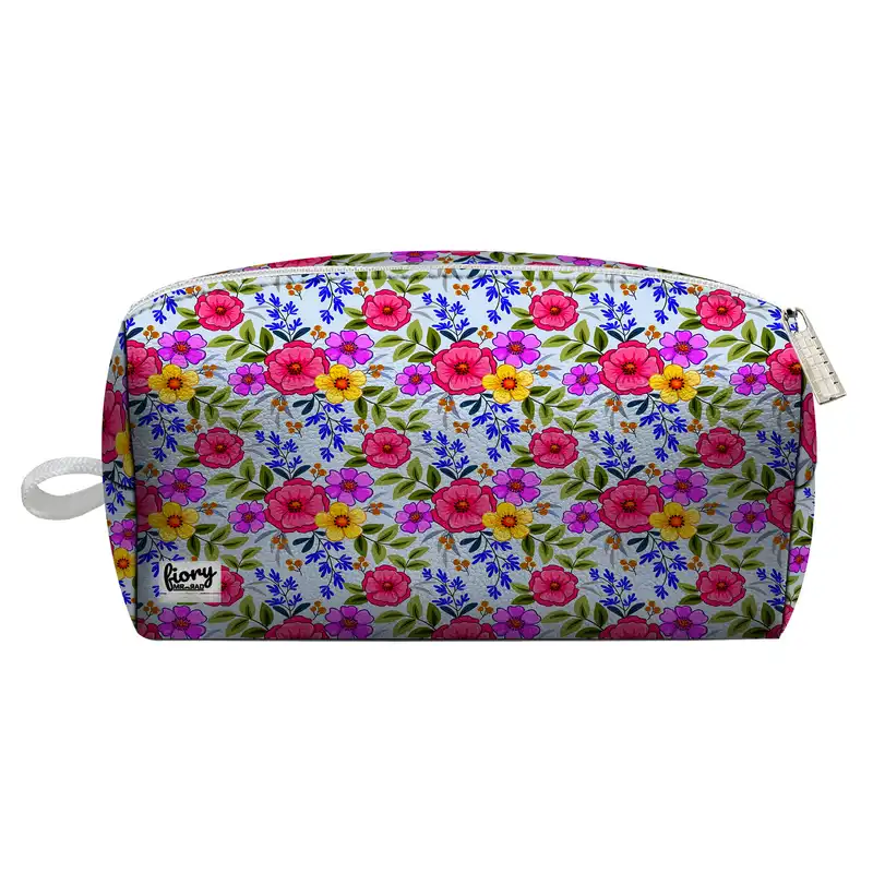 کیف لوازم آرایش زنانه مستر راد مدل گلنار کد 2284 به همراه کیف پد و کیف پول مجموعه 3 عددی