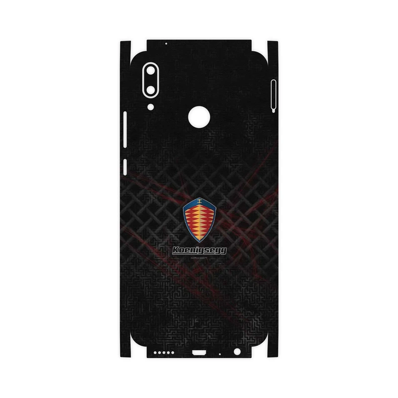 برچسب پوششی ماهوت مدل Koenigsegg Automotive AB-FullSkin مناسب برای گوشی موبایل هوآوی Y9 2019