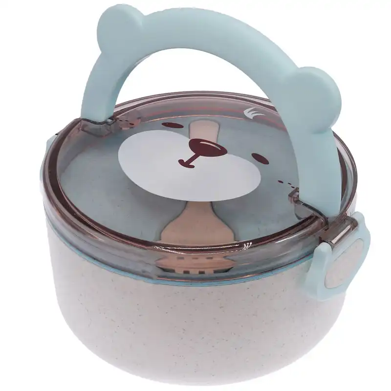 ظرف غذا مدل گیاهی یک طبقه دایره ای