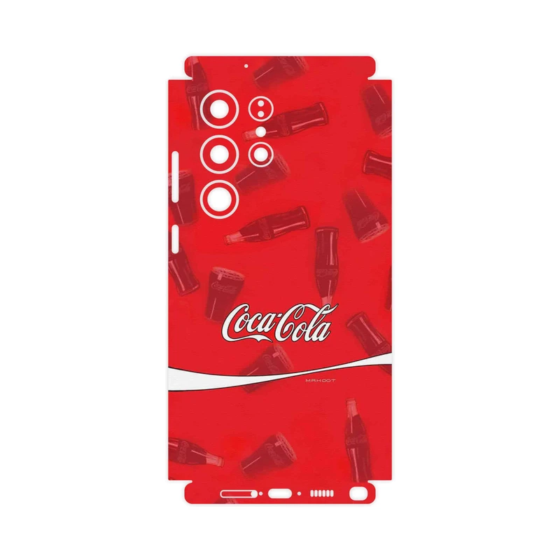برچسب پوششی ماهوت مدل Coca_Cola_Logo-FullSkin مناسب برای گوشی موبایل سامسونگ Galaxy S23 Ultra