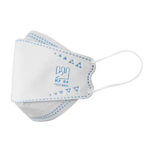 ماسک تنفسی بهسا مدل سه بعدی 3D-BSA-24-Gry بسته 24 عددی