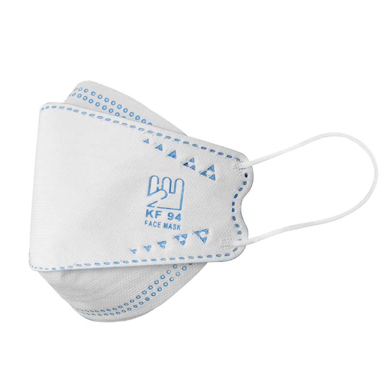 ماسک تنفسی بهسا مدل سه بعدی 3D-BSA-T6-GBL بسته 6 عددی