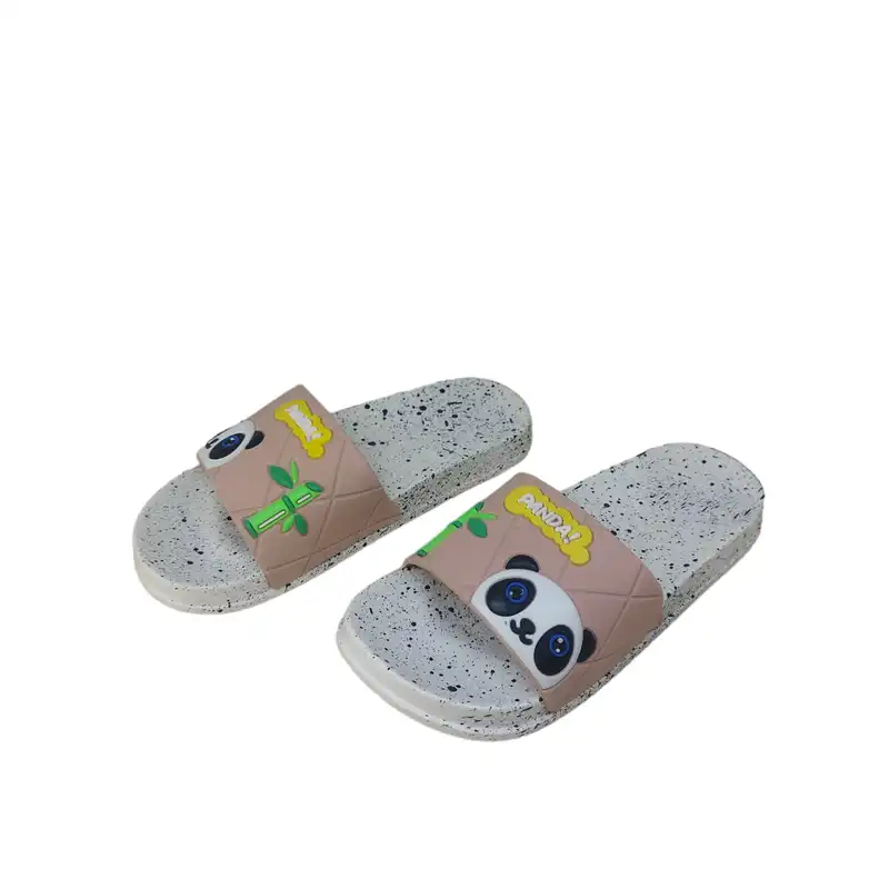 دمپایی زنانه مدل پاندا کد DZ97PND رنگ کالباسی