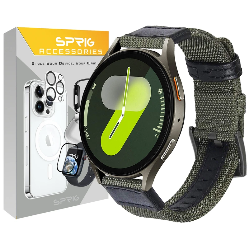 بند اسپریگ مدل Canv مناسب برای ساعت هوشمند سامسونگ Galaxy Watch 7 40mm