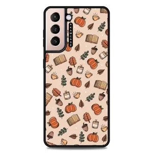 AKAM AMC-WSGS21P-PUMPKIN-7 Cover For Samsung Galaxy S21 Plus