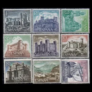 تمبر یادگاری مدل خارجی مجموعه 9 عددی