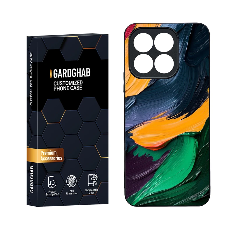 کاور گارد قاب مدل دور ژله ای ساده مناسب برای گوشی موبایل آنر Honor X8b 4G