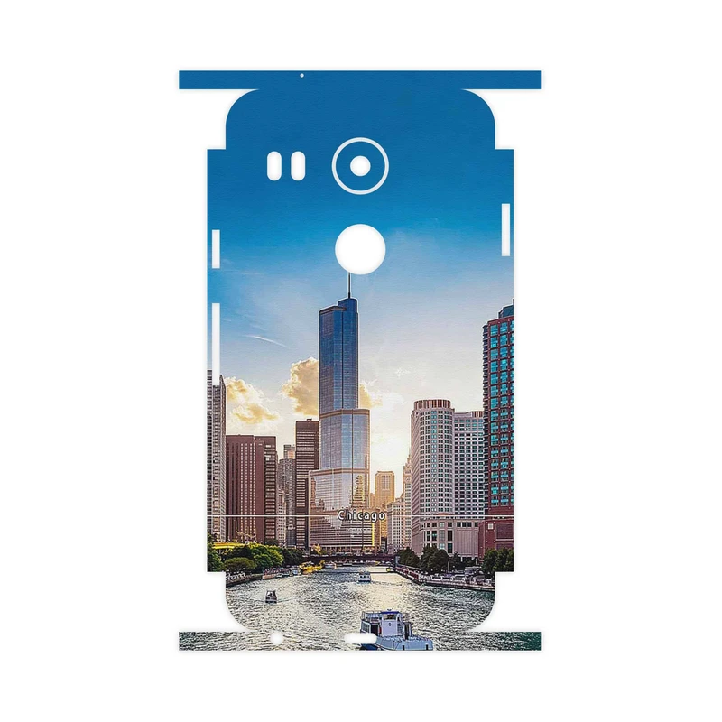برچسب پوششی ماهوت مدل City of Chicago-FullSkin مناسب برای گوشی موبایل گوگل Nexus 5X