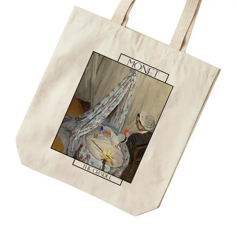 ساک خرید ترمه طراحان ایده مدل گهواره از مونه کد 0204 - S