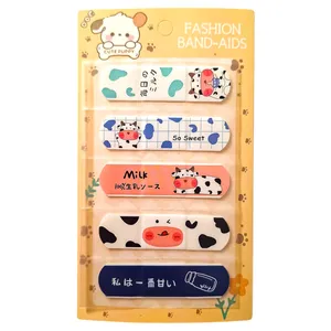 چسب زخم مدل گاو و بطری شیر بسته 5 عددی 