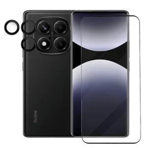 Akuara BKRNGGLS Screen Protector Suitable For Xiaomi Note 14 Pro 5G with Lens Protector