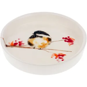 بشقاب طرح گنجشک مدل GZ14249