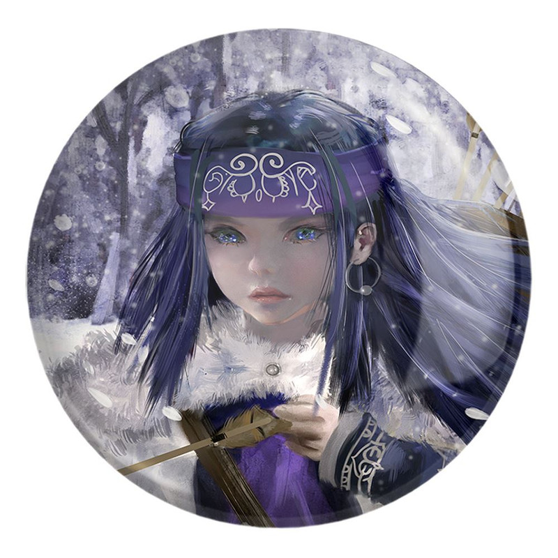 پیکسل خندالو طرح اسیرپا انیمه کامویی طلایی Golden Kamuy کد 23752 مدل بزرگ