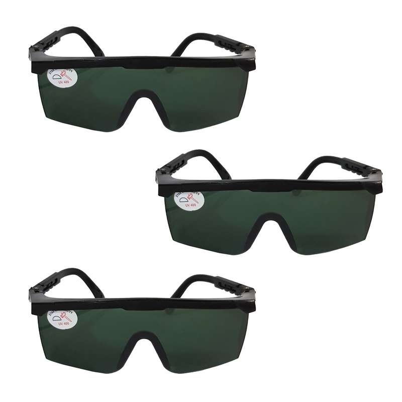 عینک جوشکاری مدل stsr uv400 بسته 3 عددی