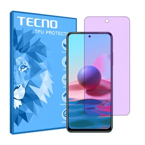 Tecno HyPRL model anti-purple screen protector suitable for Xiaomi Redmi Note 10 mobile phone