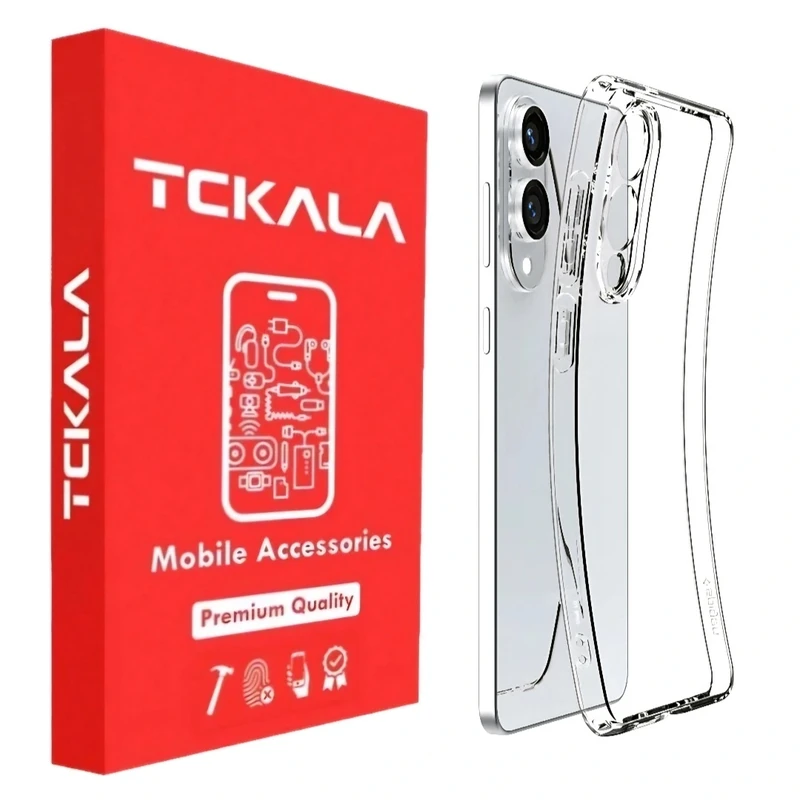 کاور تیسیکالا مدل Clean Case مناسب برای گوشی موبایل سامسونگ Galaxy S25 Edge