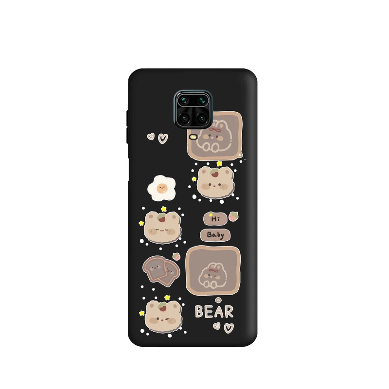 کاور قاب گارد طرح خرس بییر کد FF2625 مناسب برای گوشی موبایل شیائومی Redmi Note 9s / Redmi Note 9pro