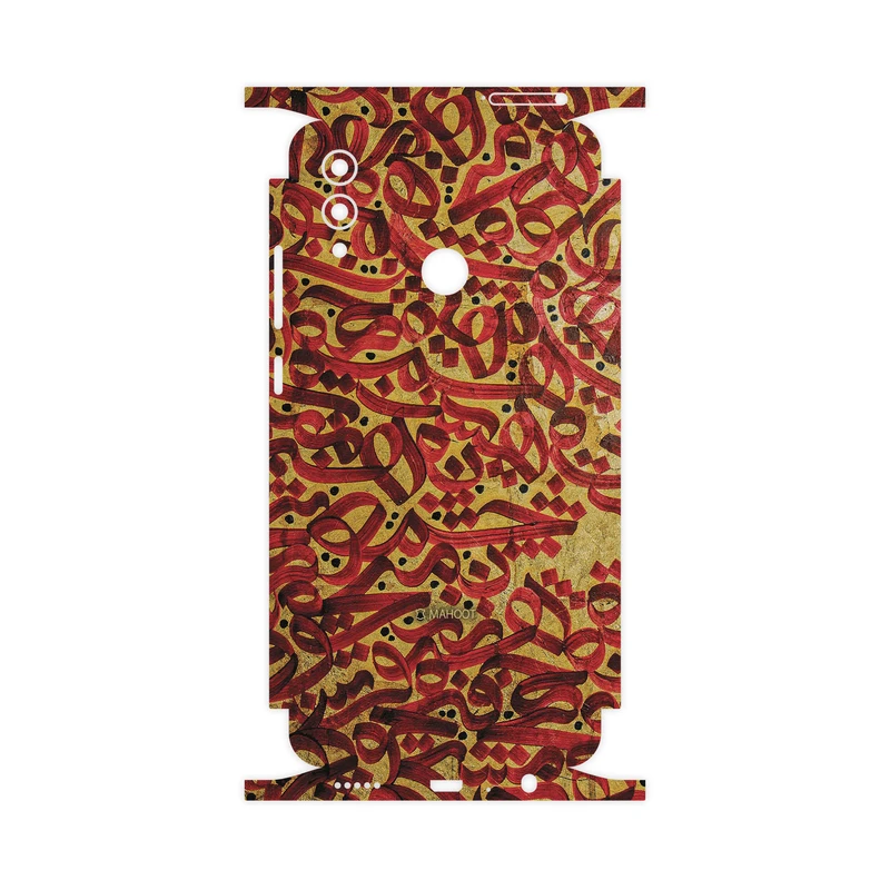 برچسب پوششی ماهوت مدل Nastaliq-6-FullSkin مناسب برای گوشی موبایل آنر 10 Lite