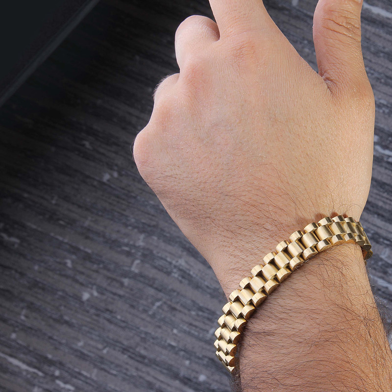 دستبند مردانه بازرگانی میلادی کد DP_438 دستبند مردانه بازرگانی میلادی کد DP_438