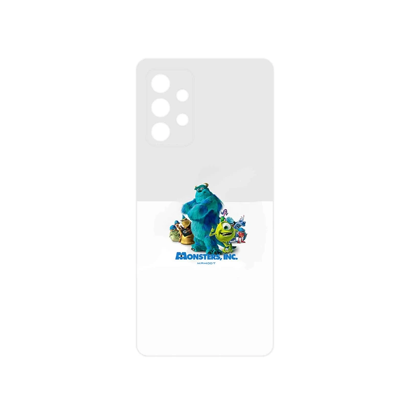 برچسب پوششی ماهوت مدل Monsters Inc مناسب برای گوشی موبایل سامسونگ Galaxy A52s 5G
