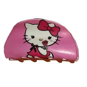 کلیپس مو دخترانه مدل کیتی و رز  کد Kitty-pink-1