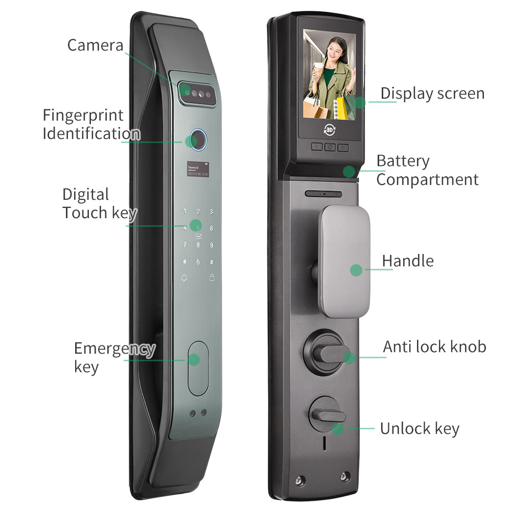 دستگیره هوشمند مدل F300 بسته دو عددی دستگیره هوشمند مدل F300 بسته دو عددی